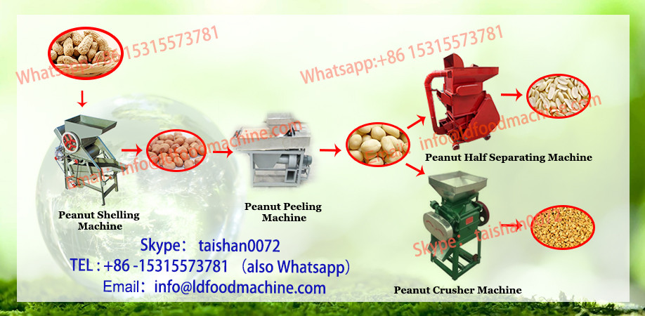 User friendly design Full automatic and labour saving groundnut hulling/husker machine exhibited at Canton fair