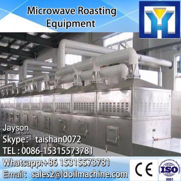 continuous microwave potato chips processing machine