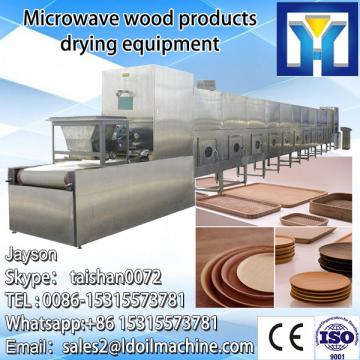 Conveyor belt continuous microwave drying sterilizing machine for rice