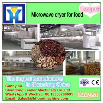 Industrial microwave herbal tea drying machine