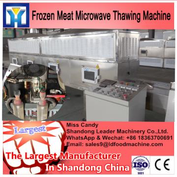 China supplier conveyor belt microwave thawing machine for chicken