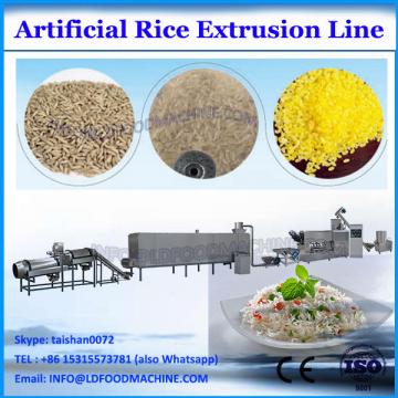 Large output rice puffing machine, snack machine, artificial rice plant/production line