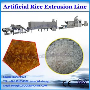 Artificial agriculture rice production line with different shapes 100-500kg/h