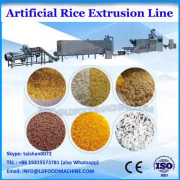 Jinan DG equipment long white artificial rice manufacturing line