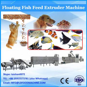 Floating fish feed extruder