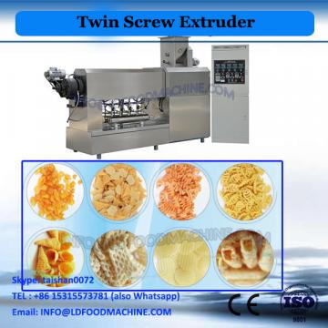 Parallel twin screw plastic extruder for PET granulating